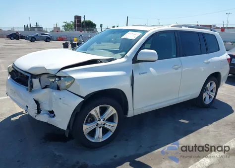 2008 Toyota Highlander Sport z USA, uszkodzony, nr VIN JTEDS43AX82018573